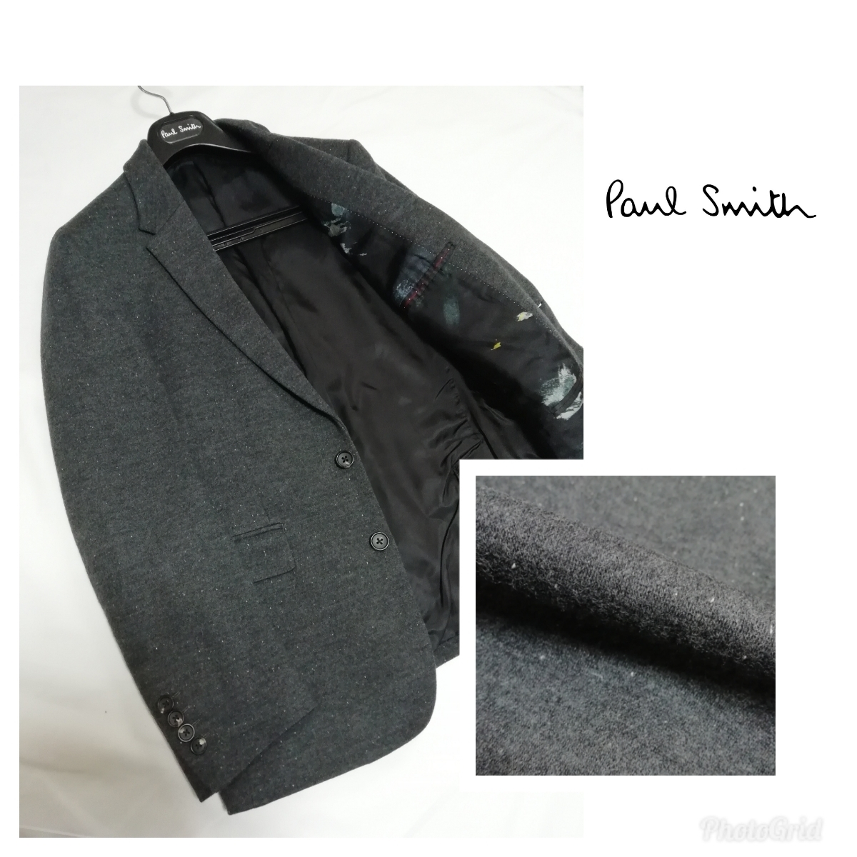 赤字超特価，SALE 裏地オシャレ Paul Smith デザインジャケット ポールスミス(テーラードジャケット、ブレザー)｜売買されたオークション情報、yahooの商品情報をアーカイブ公開 - オークファン 男性用