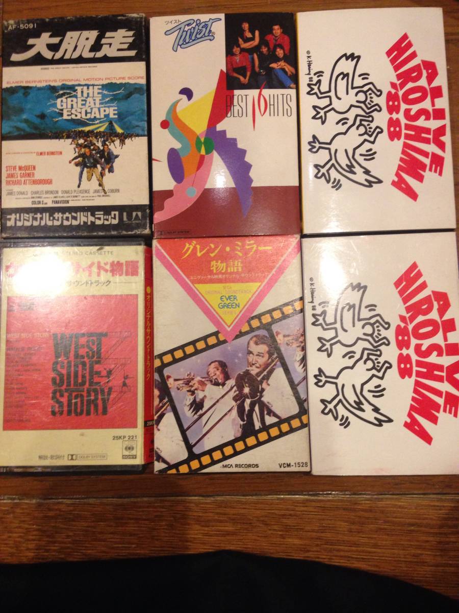  ☆カセットテープ 未使用 邦楽 洋楽 録音済み いろいろ まとめて 120本☆_4