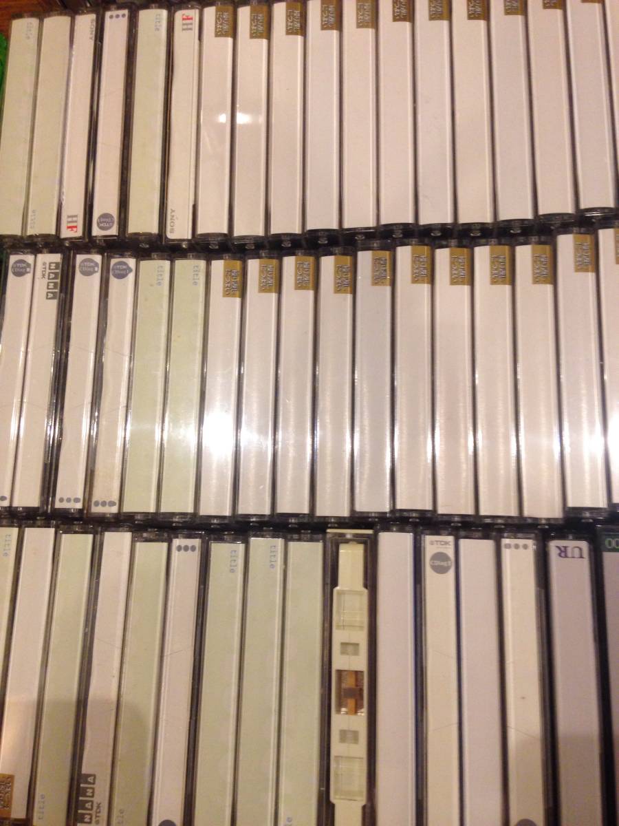  ☆カセットテープ 未使用 邦楽 洋楽 録音済み いろいろ まとめて 120本☆_6
