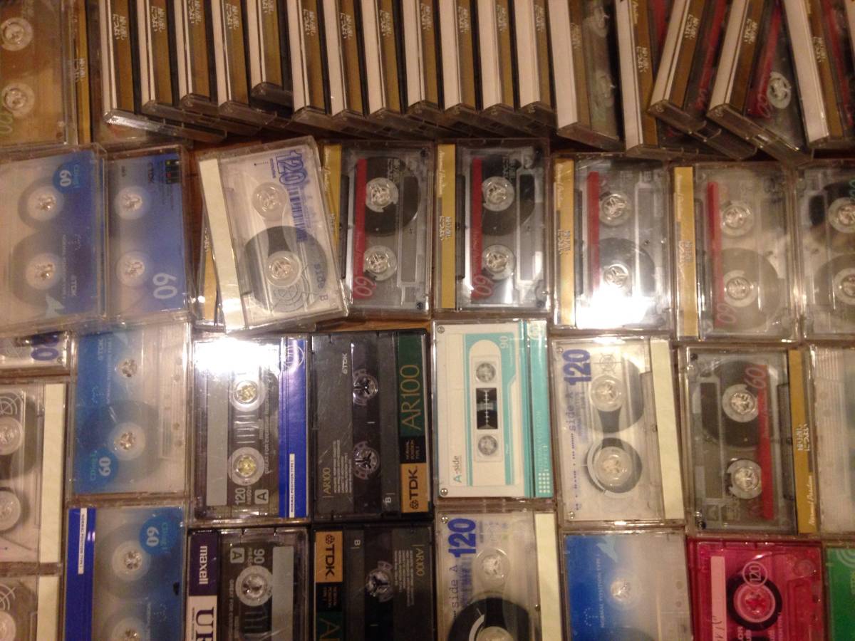  ☆カセットテープ 未使用 邦楽 洋楽 録音済み いろいろ まとめて 120本☆_9