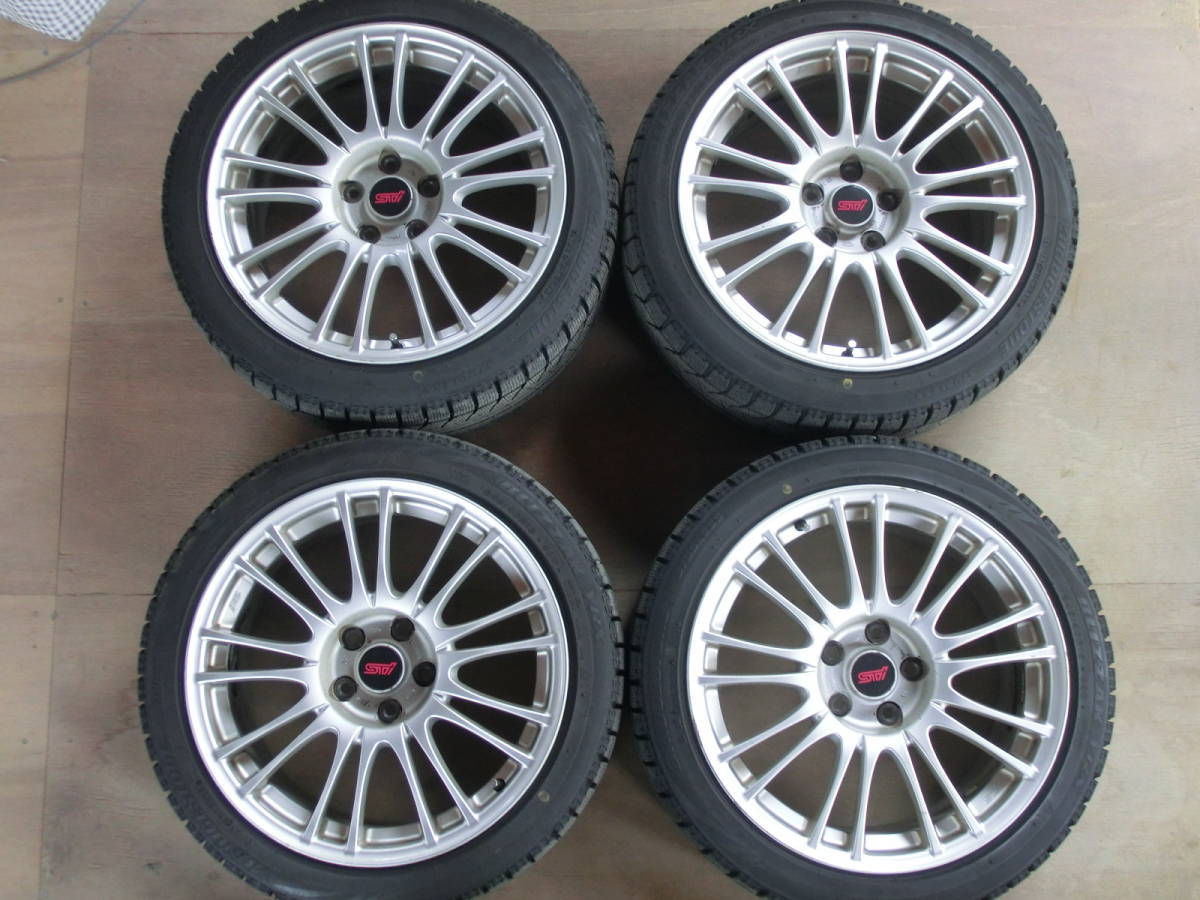 18インチ 8.5J +55 PCD114.3 GRB GVB インプレッサ WRX STI 純正 18インチ 8.5J +55 PCD114.3 GRB GVB インプレッサ WRX STI 純正