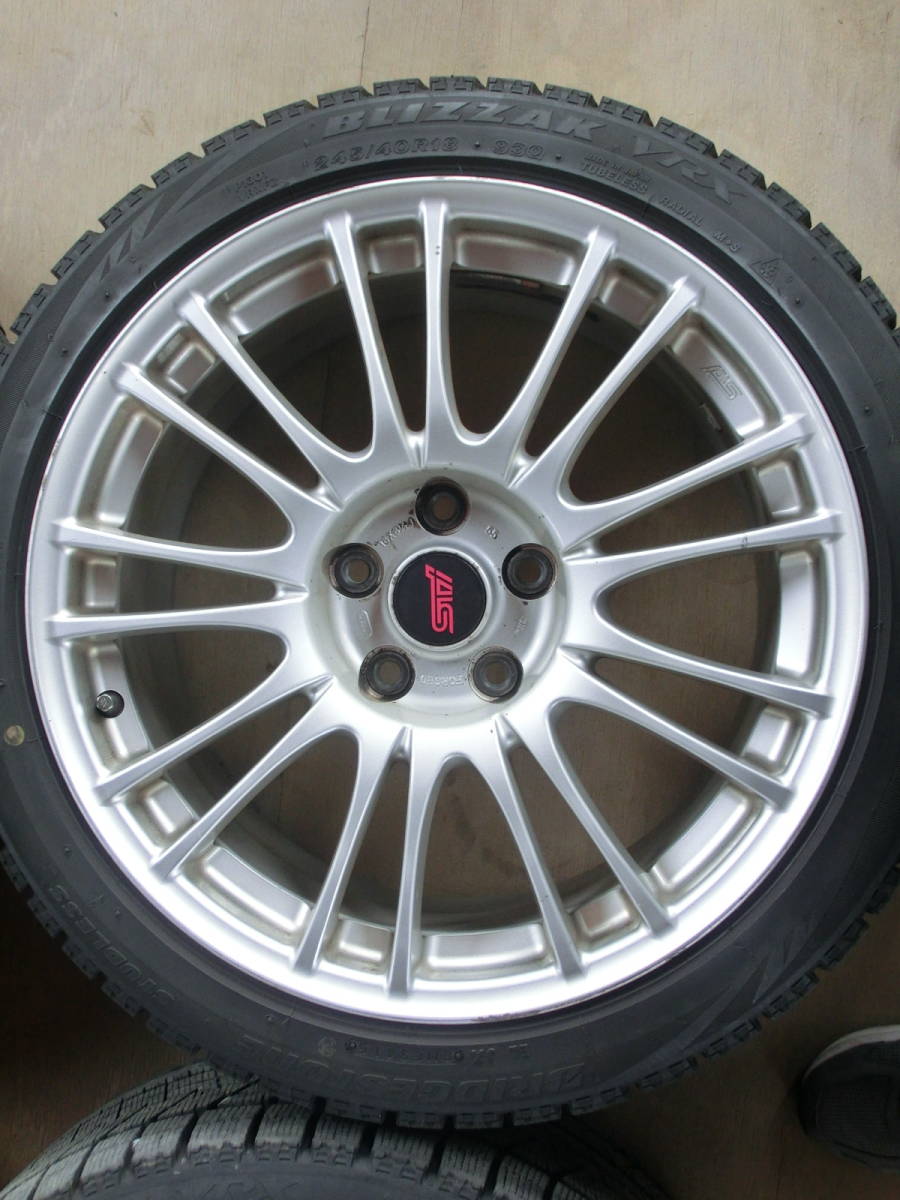 スバルインプレッサWRX STI オプションBBSホイール GRB スバルインプレッサWRX STI オプションBBSホイール GRB