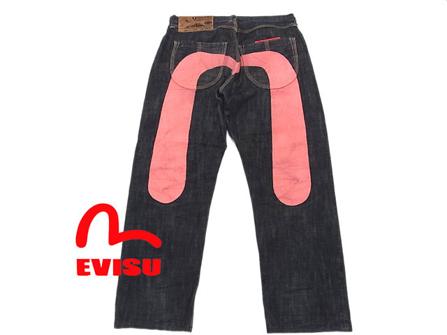 在庫販売 ○エヴィス ヤマネ デニムパンツ ジーンズ EVISU 大黒 