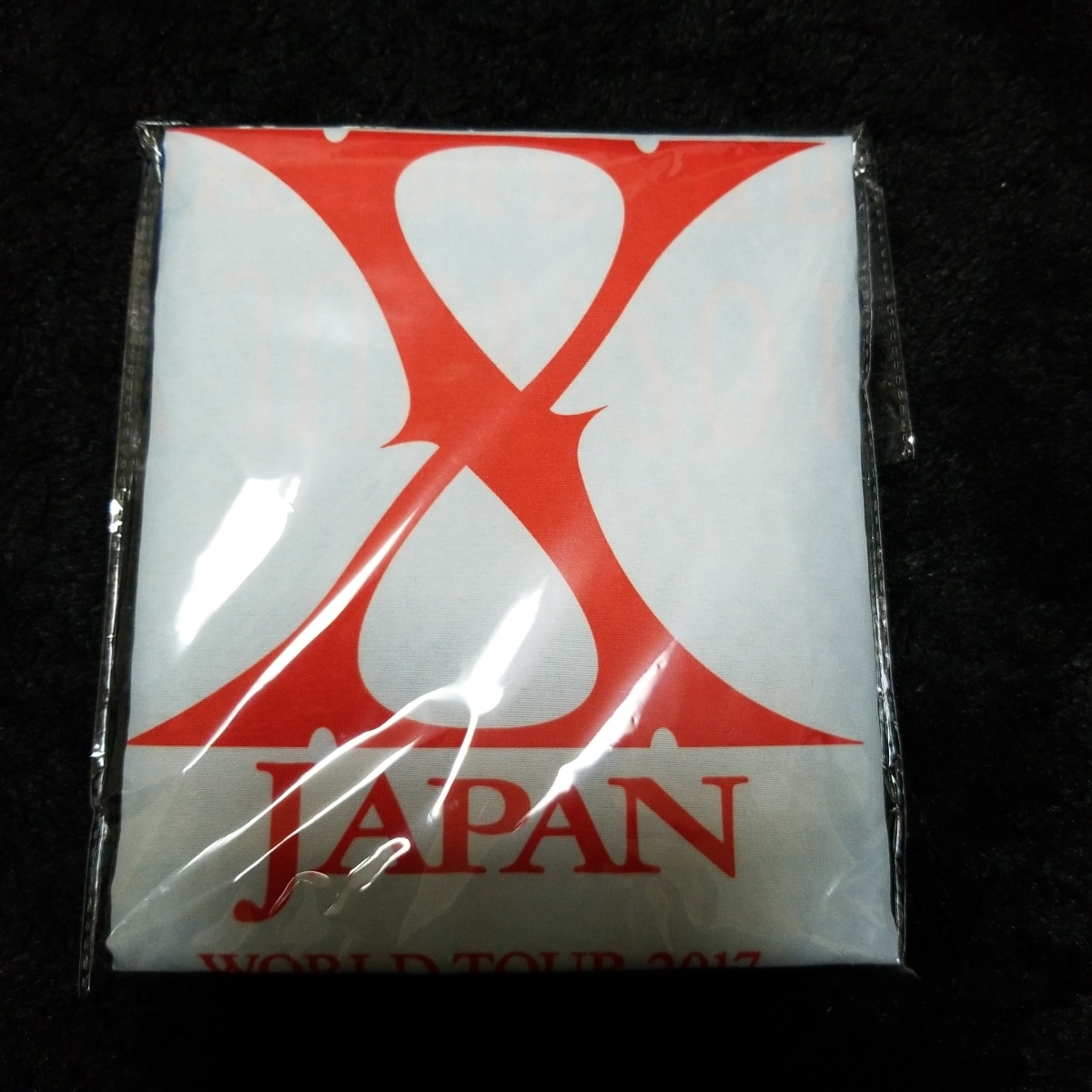 新品未開封 X JAPAN VIP プラチナグッズ フォトフラッグ 2017 VIP hide