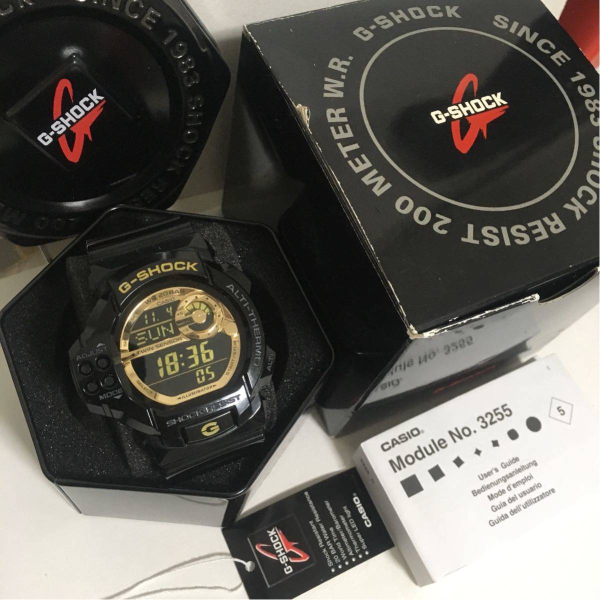GDF-100GB-1 美品 CASIO G-SHOCK GDF-100GB-1ER Black Gold Series