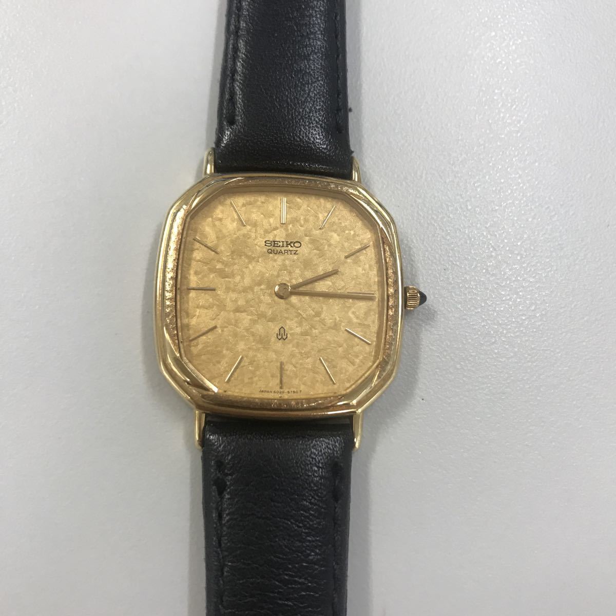 SEIKO セイコー 6020-5500 14K BASE ST.STEEL メンズ 腕時計 QUARTZ