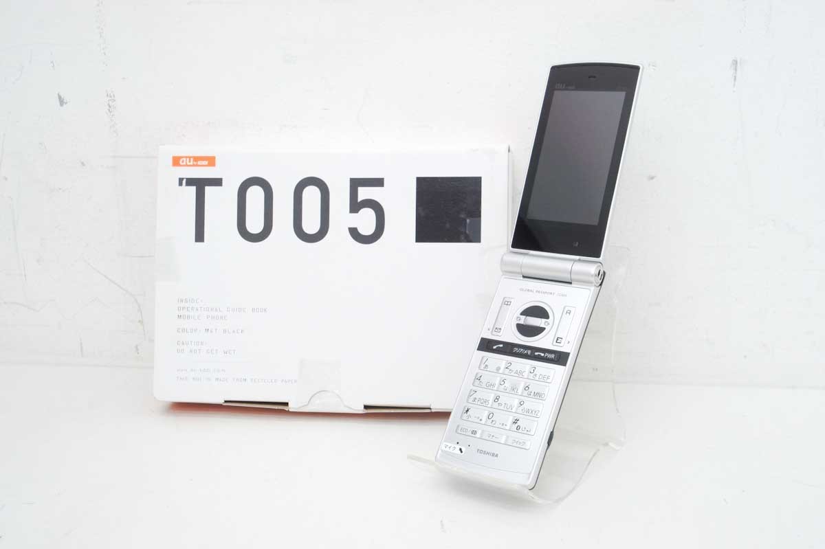 限定SALE，品質保証 保管品 au TS005KA T005 マットブラック 東芝 TOSHIBA 携帯電話 ガラケー 判定〇(携帯電話)｜売買されたオークション情報、yahooの商品情報をアーカイブ公開 - オークファン 東芝
