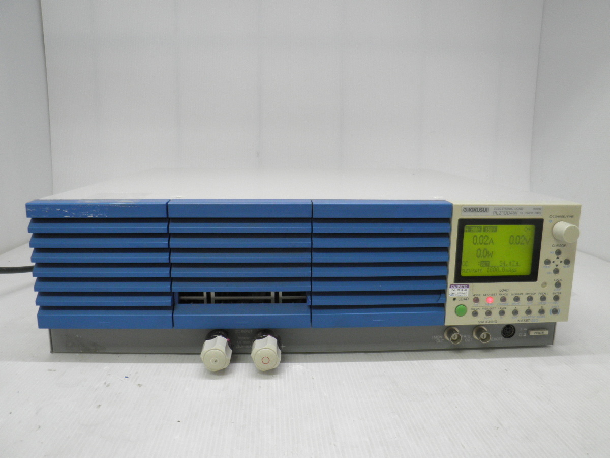 セール，お買い得 KIKUSUI 電子負荷装置 PLZ1004W 品 現状渡し(その他)｜売買されたオークション情報、yahooの商品情報をアーカイブ公開 - オークファン その他