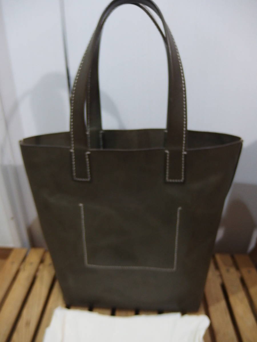 美品 genten ゲンテン レザートート！