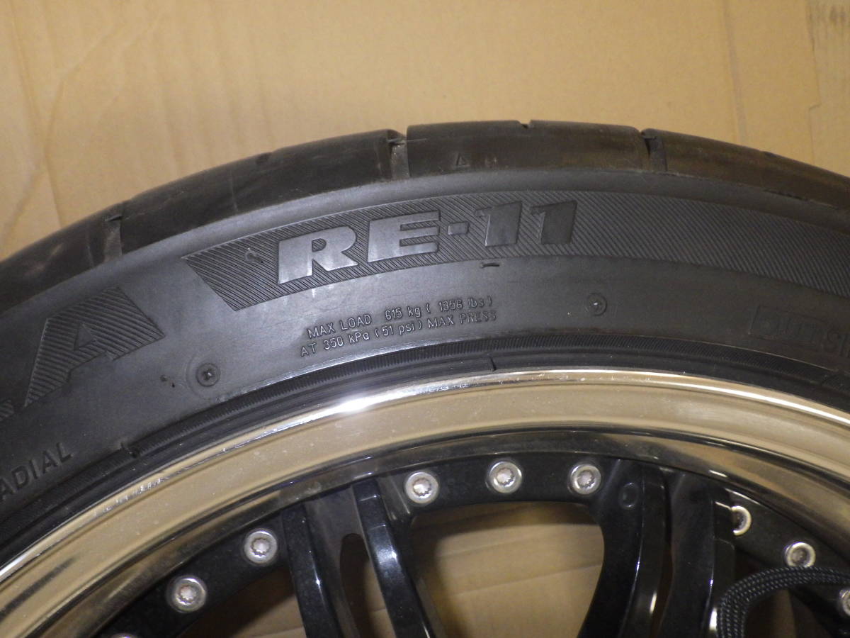 希少】 SSRⅢ 8．5J＋25 スカイライン 32 33 34 RE11 225/45R18 
