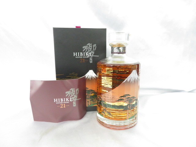 サントリー 【未開栓】SUNTORY サントリー 響 21年 意匠ボトル 武蔵野