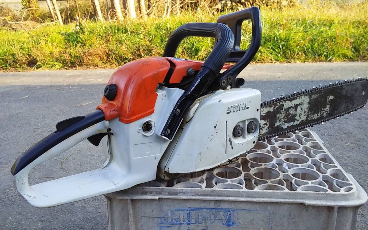 稼働 スチール stihl 028 av チェーンソー 024 026 稼働 スチール