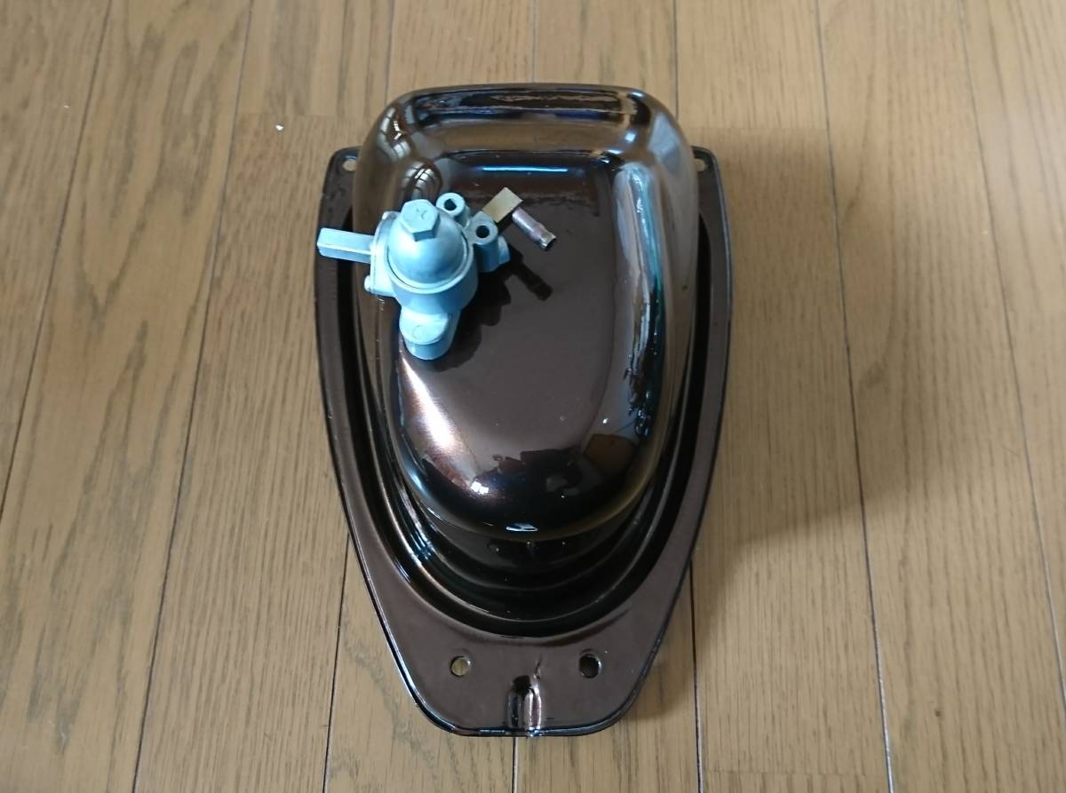 初期型(初期)シャリー(シャリィ)純正 ガソリン 燃料 フューエル タンク 純正燃料コック付き 廃盤 希少