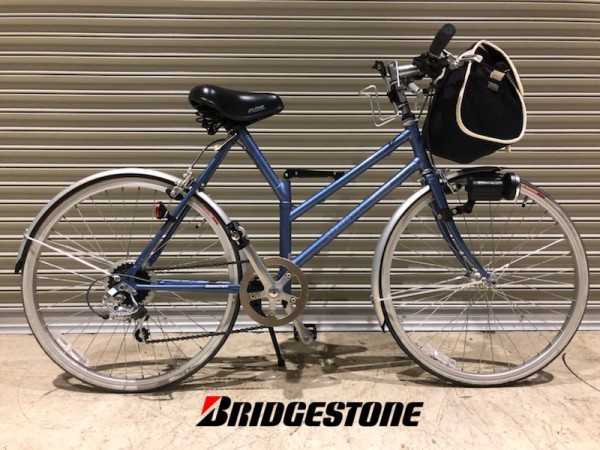奇跡の美車 人気車種 BRIDGESTONE ブリヂストン GRANDTECH グランテック GR-24 折り畳み自転車 7段変速 クロスバイク 24インチ 中古