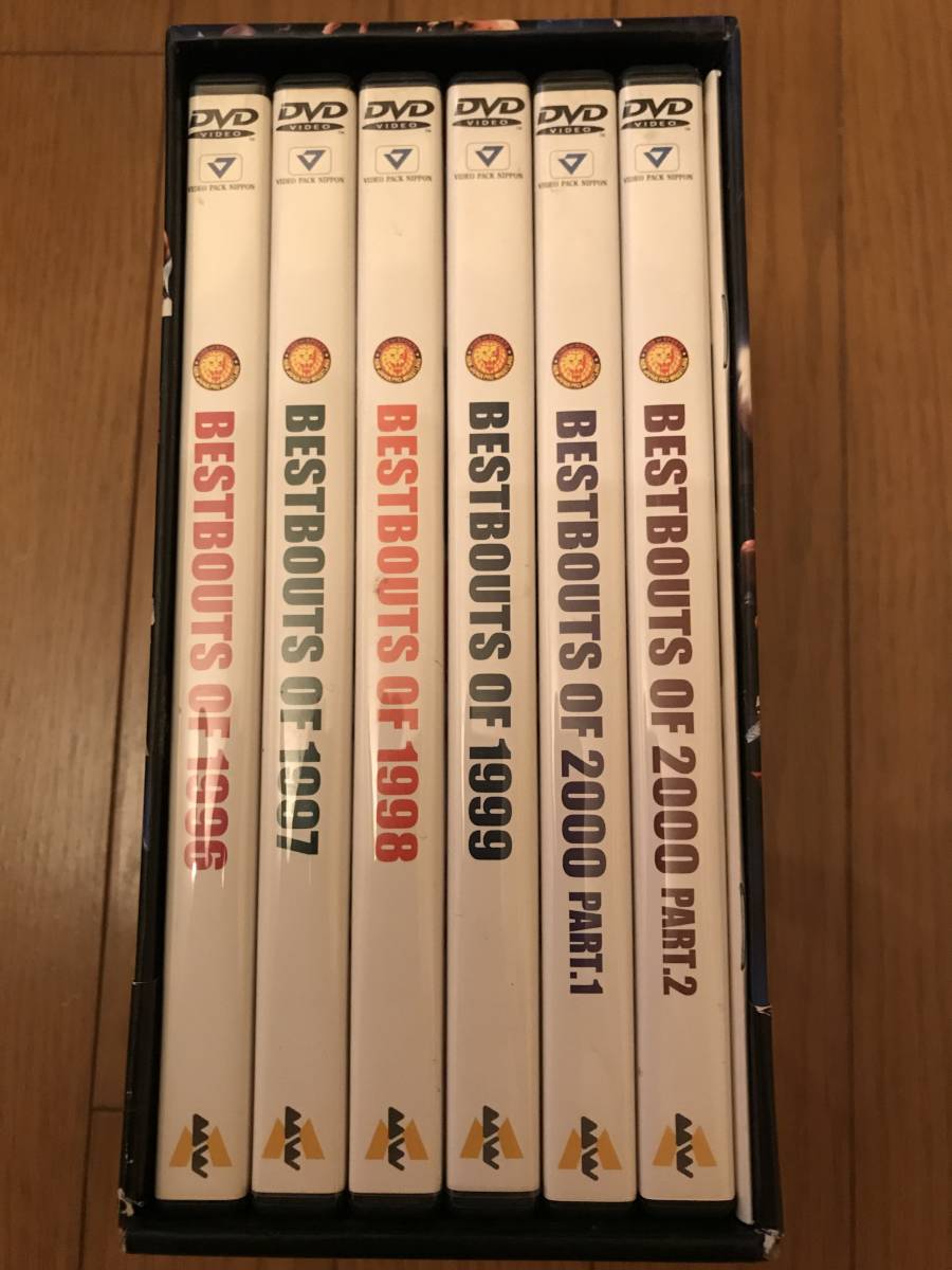 新日本プロレス DVD BOX BEST BOUTS of 1996～2000 スポーツ