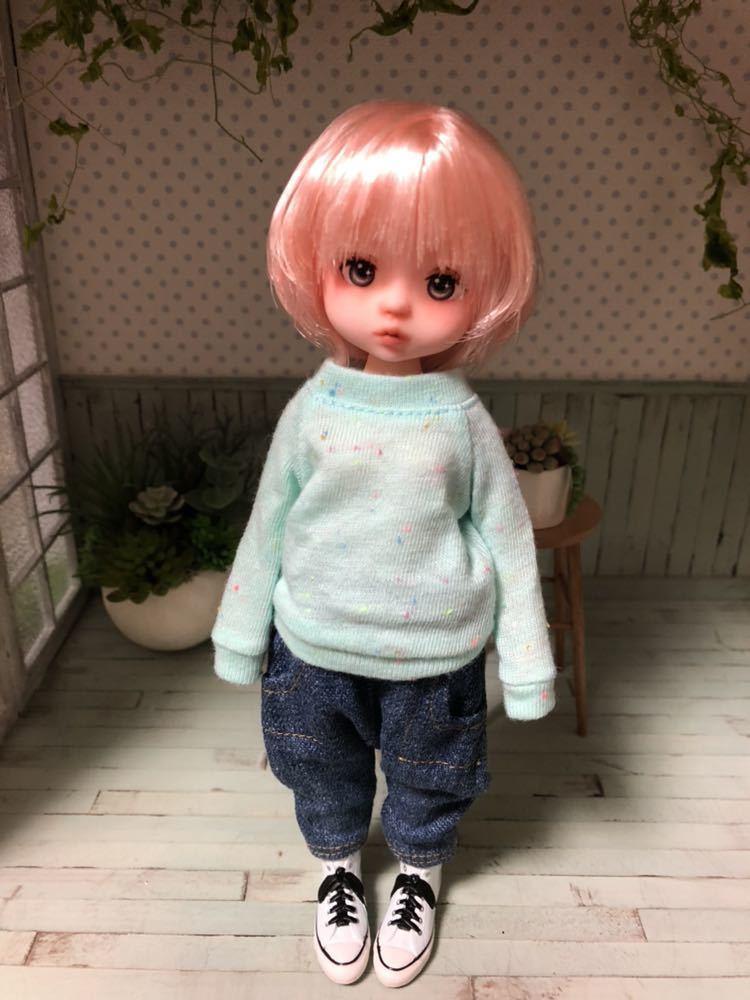 BonbonC 1/6カスタムドール 本体のみ D 植毛済みヘッド カスタムドール