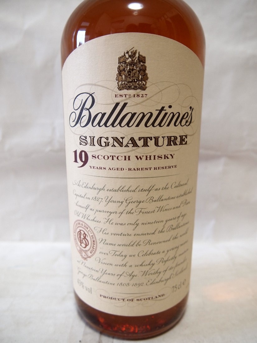 Ballantines ☆Ballantine's バランタイン 19年 シグネチャー