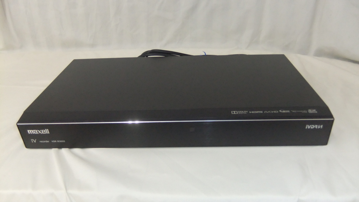maxell iv recorder ハードディスクレコーダー　VDR-R3000