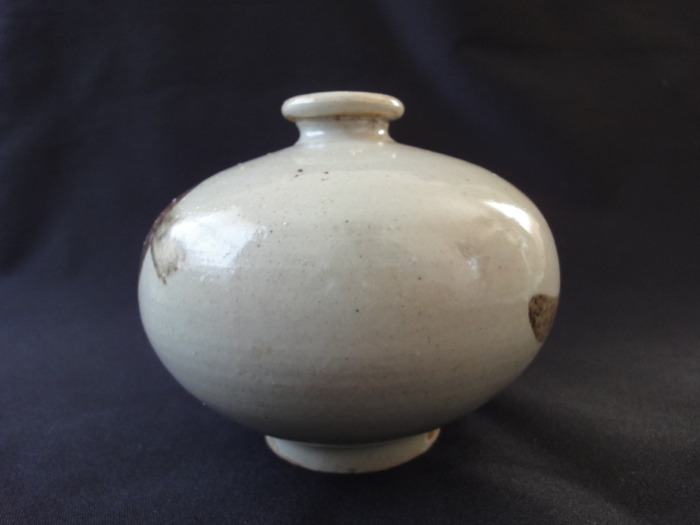 李朝 鉄絵壺 花瓶 貴重 高麗 朝鮮 華道 茶道具 必見 【公式通販】