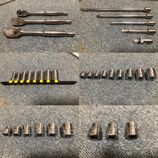 snap-on ハンドツール 9.5mm 中古品 まとめて_2