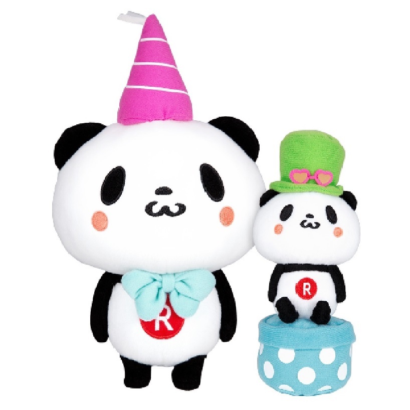 即決☆楽天☆お買いものパンダ＆小パンダ 送料無料◇新品 楽天 お
