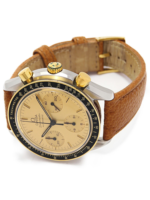 中古 【OMEGA】【OH済】オメガ『スピードマスター オートマティック』3310.10 メンズ 自動巻き 3ヶ月保証