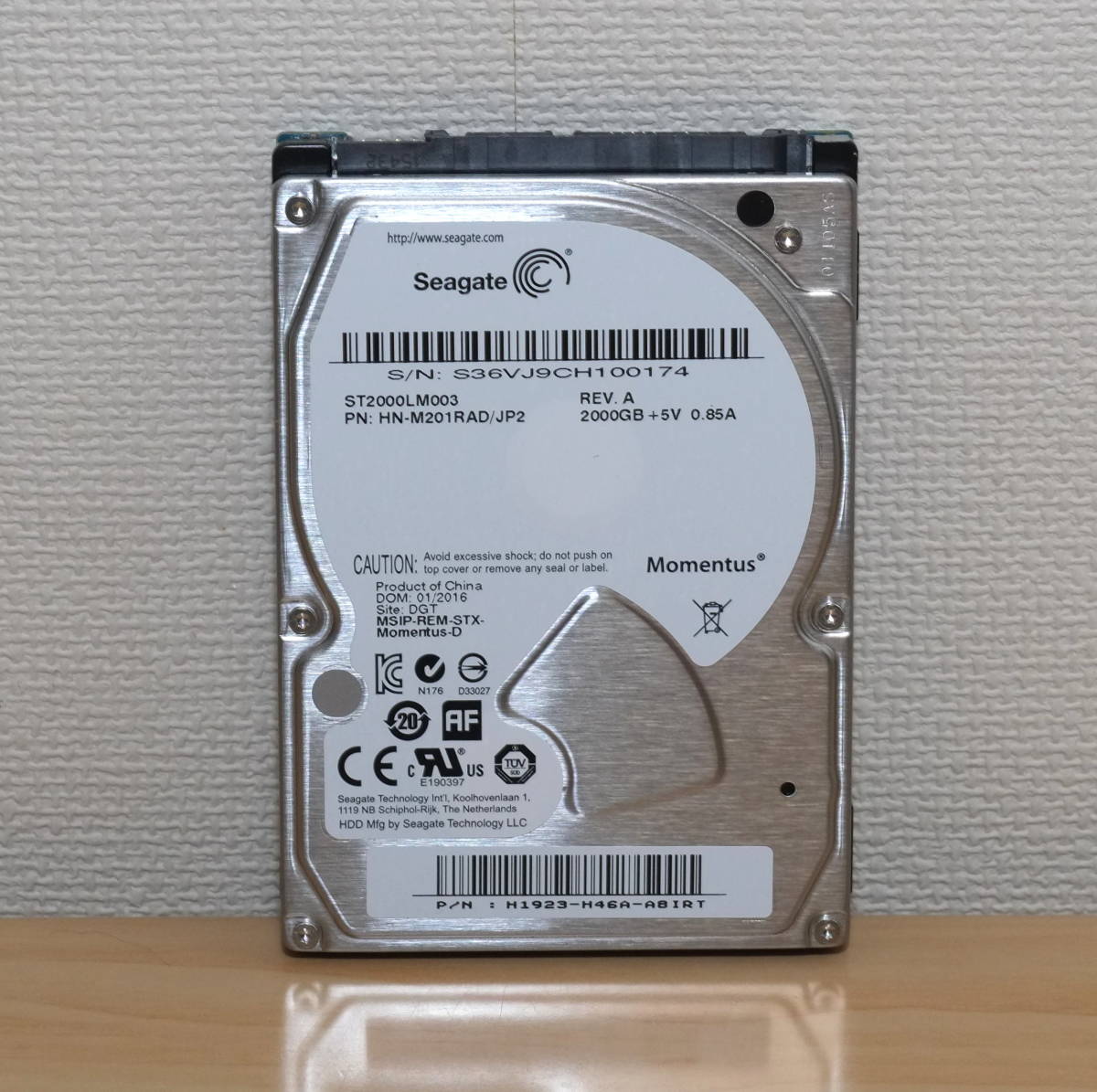 2.5インチ Seagate 2TB 内蔵ハードディスク Barracuda 2tbの通販 