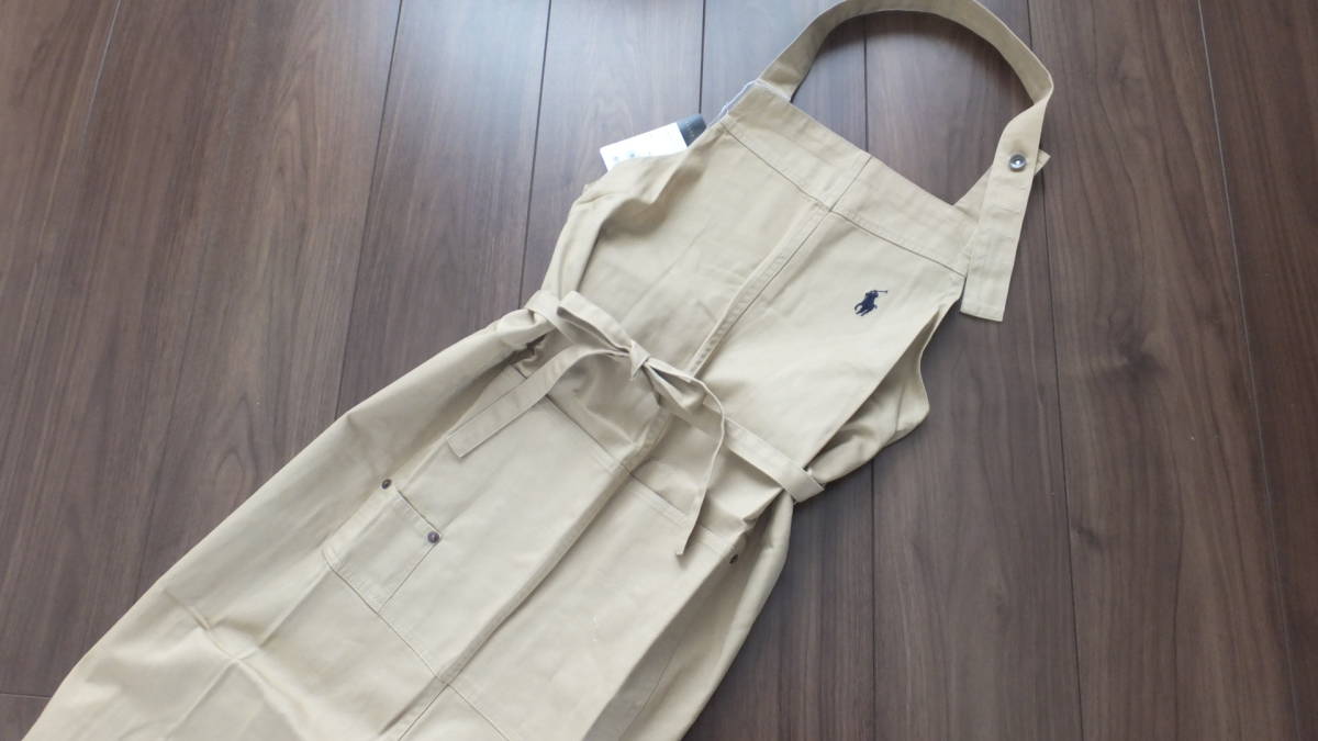 美品　Ralph Lauren ベージュエプロン RALPH エプロン ローレン LAUREN POLO Ralph Laurenのフリマアイテム