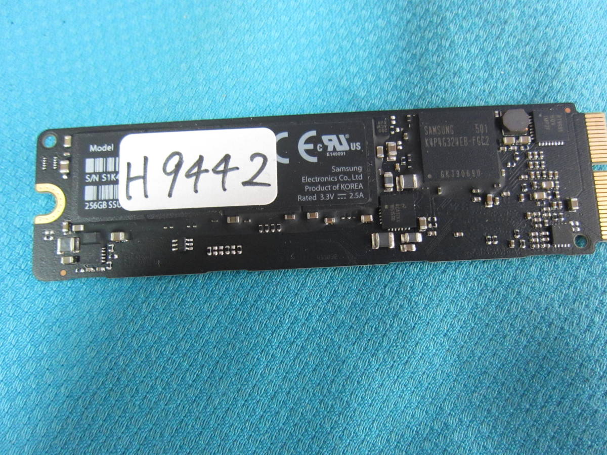 H9442 SAMSUNG / MacBook SSD / MZ-JPU256T/0A6 / 256GB MacBook用SSD DOD消去済 ...
