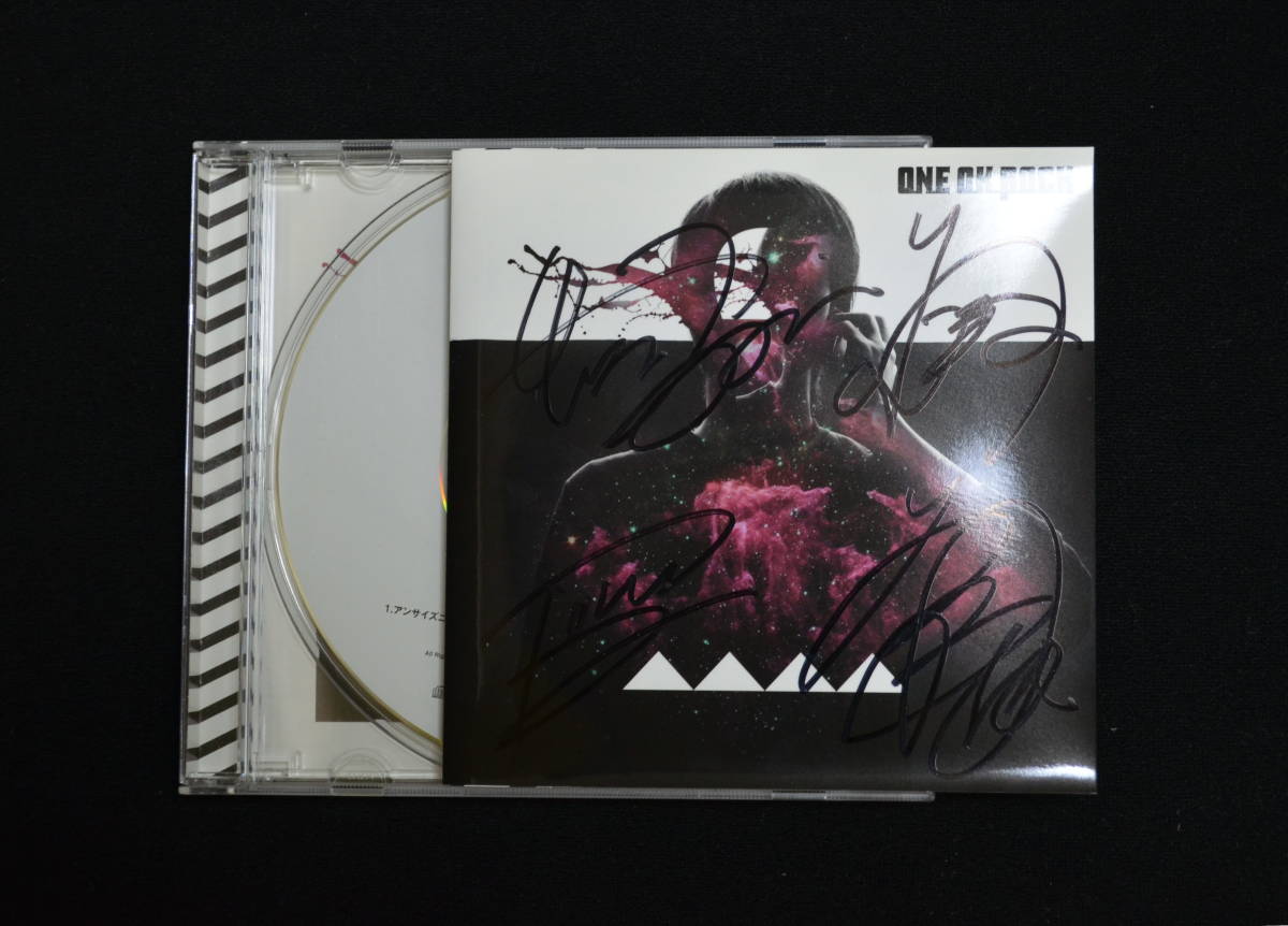 ONE OK ROCK 直筆サインCD ワンオク 【公式通販】