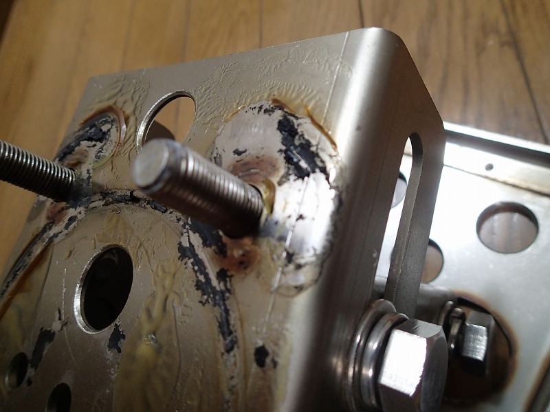 ジムニー　JB23用スペア移設ブラケット＋おまけ_5