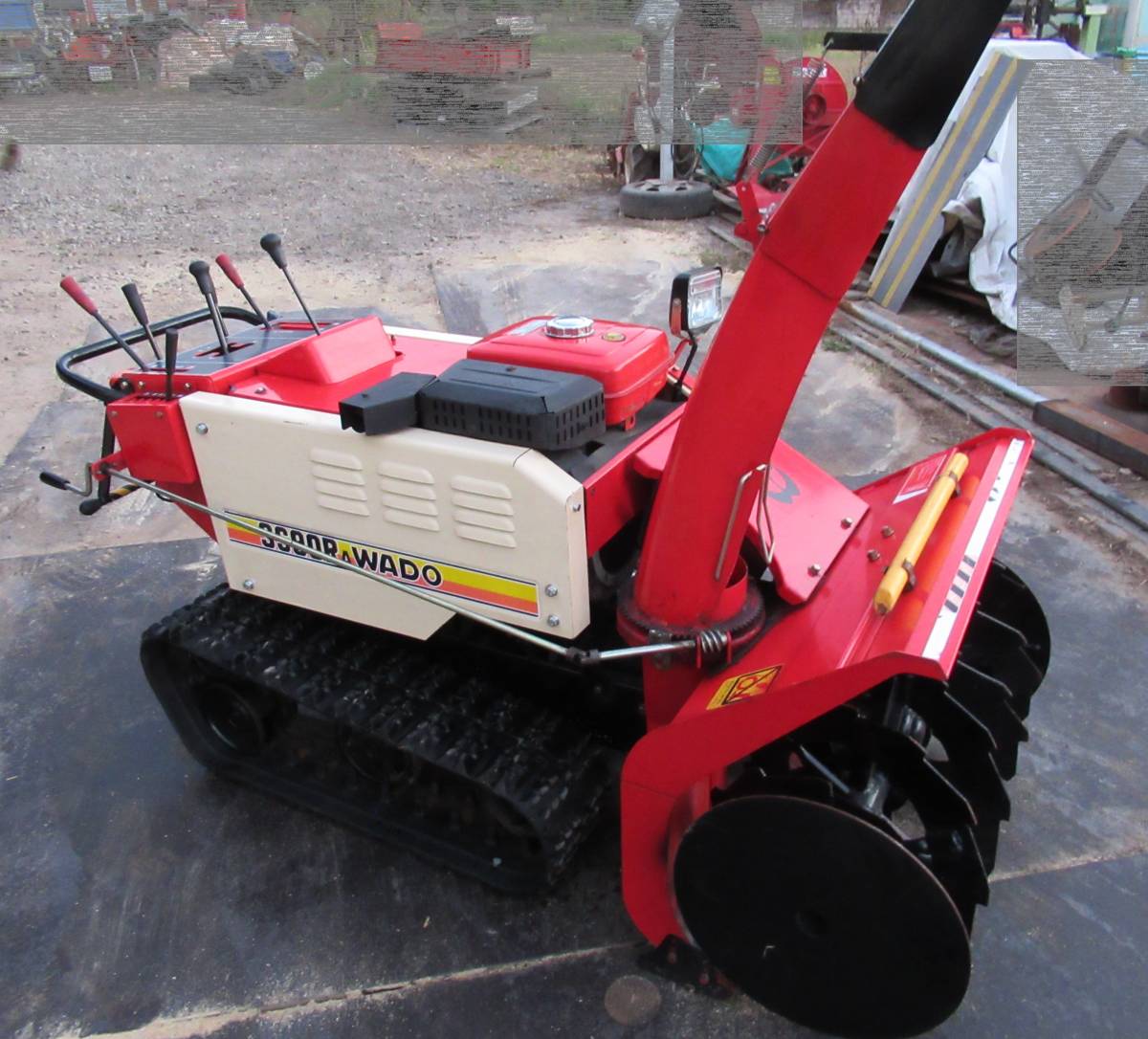 ワドー 除雪機 WADO - Yahoo!オークション No SS90R 長野県松本市 中古 