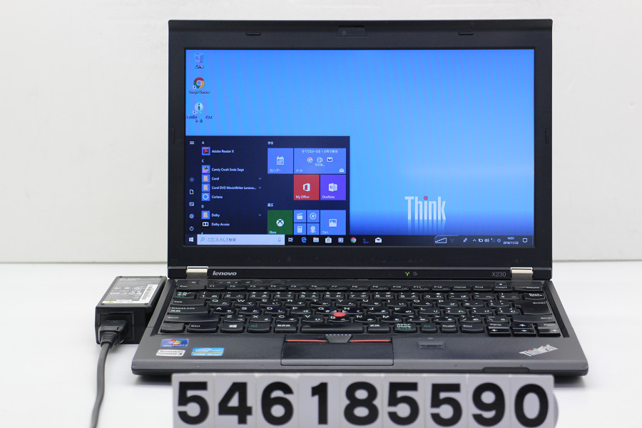 Lenovo ThinkPad X230 Core i5 3320M 2.6GHz/4GB/256GB(SSD)/12.5W
