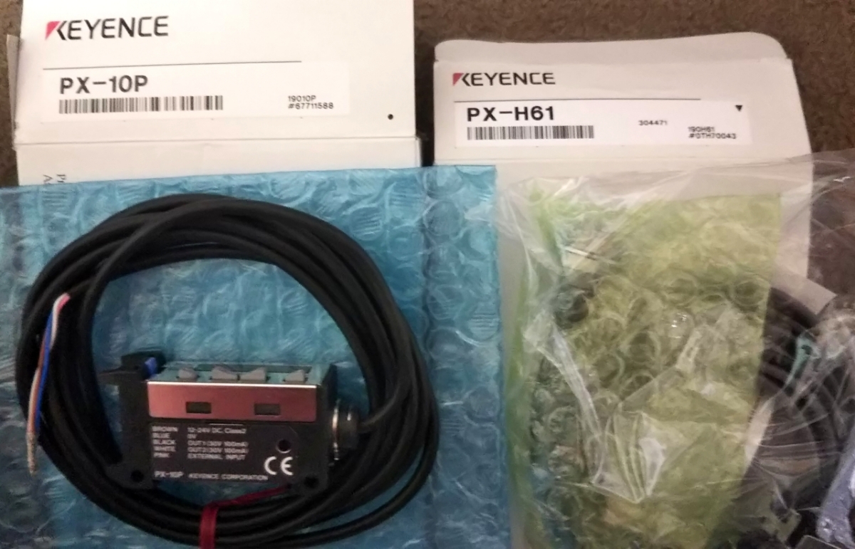 新品 キーエンス 耐油・防水型光電センサセンサヘッド 反射型 PX-H61+ 