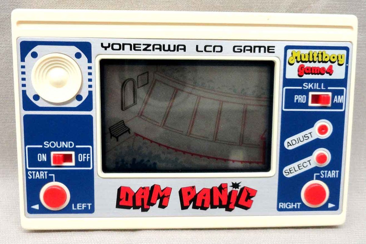 ヨネザワ Yahoo!オークション ダムパニック - Game4 箱説付 LCDゲーム 