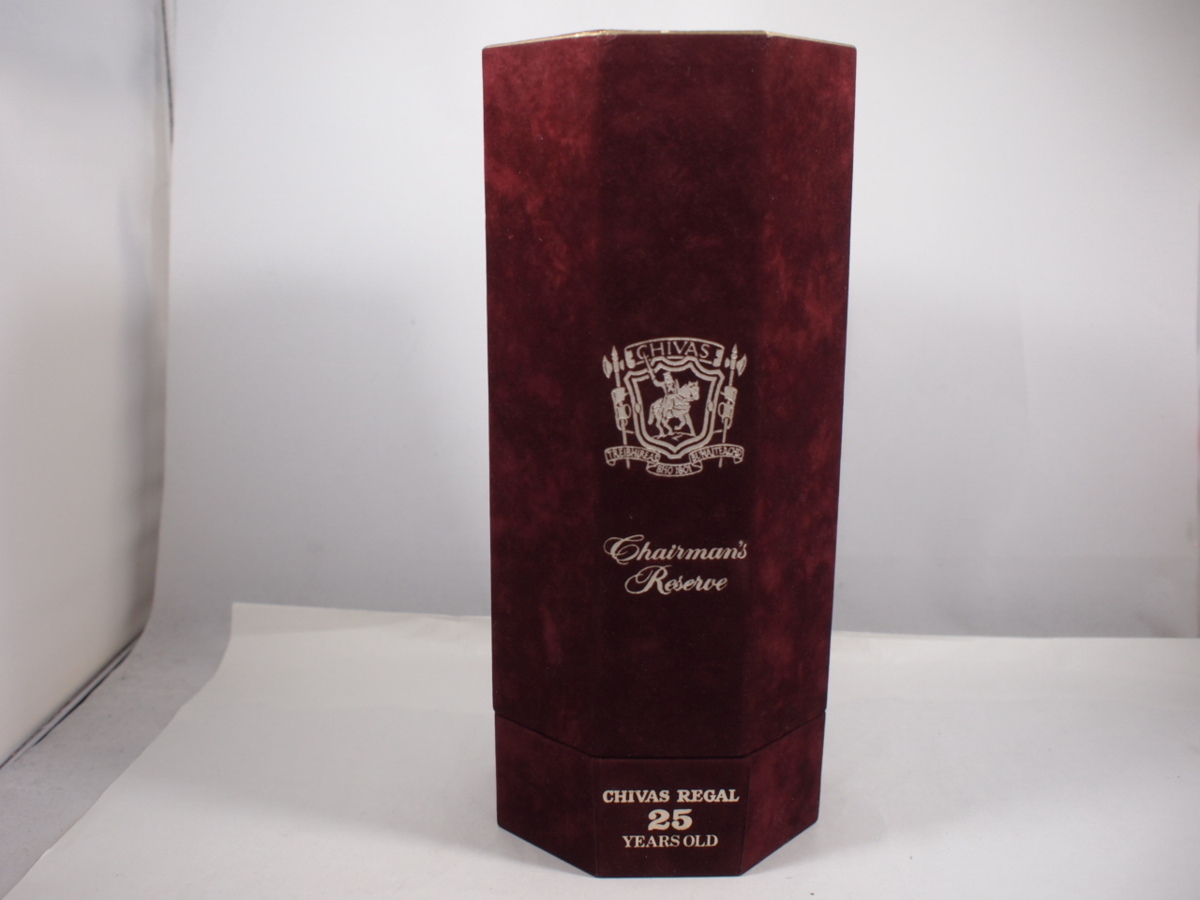 古酒【未開栓】CHIVAS REGAL/シーバスリーガル25年 チェアマンズ