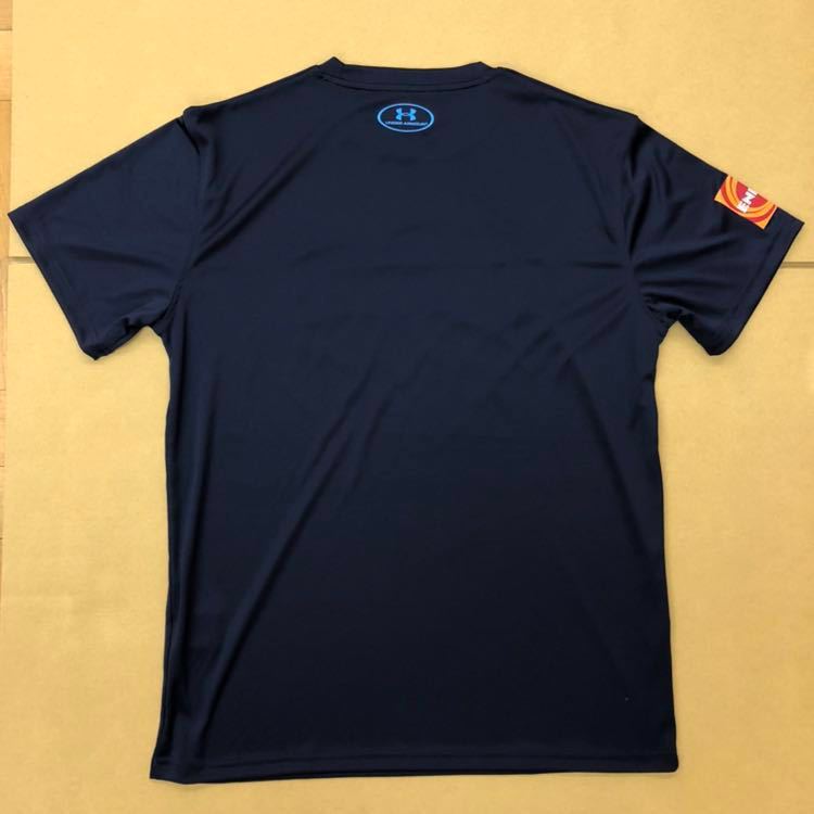 横浜マラソン 2018 参加賞 Tシャツ 未使用 Mサイズ(MD表記アンダーアーマー製)_2