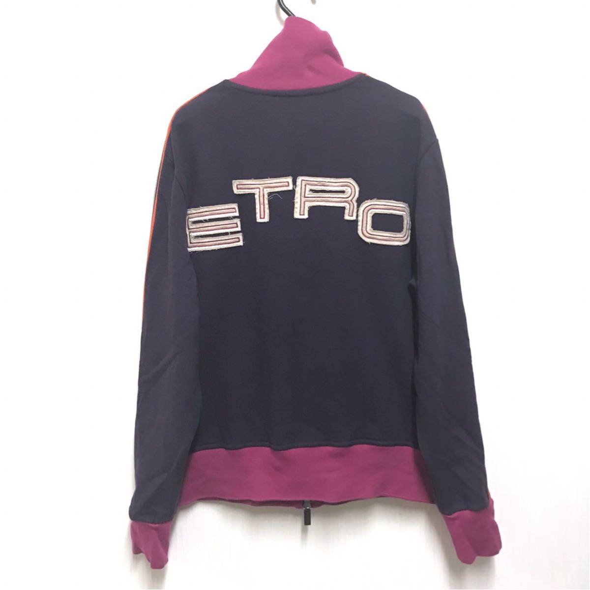 送料込！定7.8万◇ETRO エトロ◇ロゴアップリケ スウェット トラック  