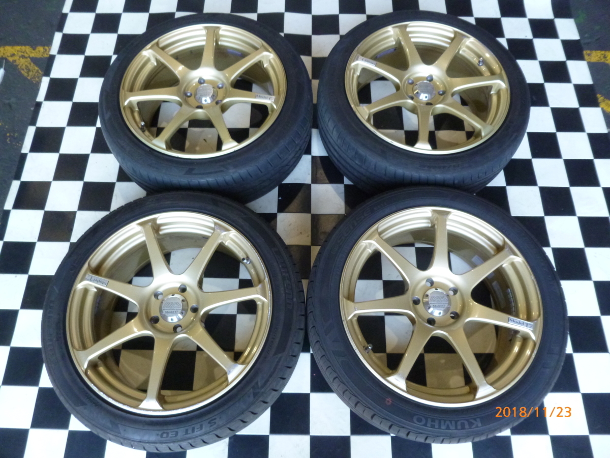 AVS 17インチ T7 model - | 公式通販 MODEL +45 8J 9J YOKOHAMA メルカリ +