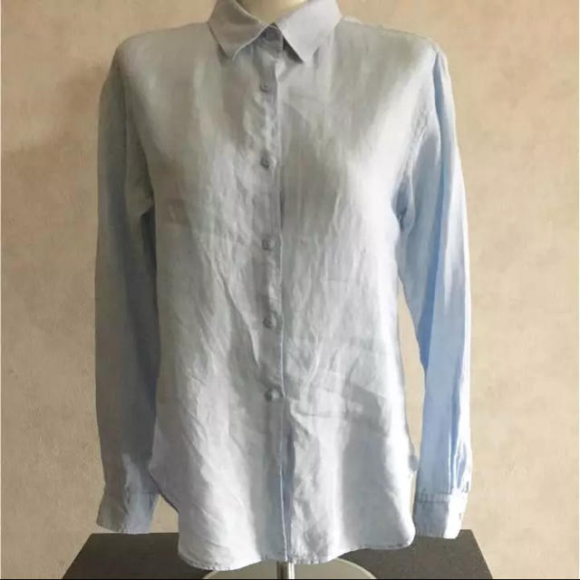 ユニクロ リネンシャツ サックス S新品 ユニクロ 【公式通販】