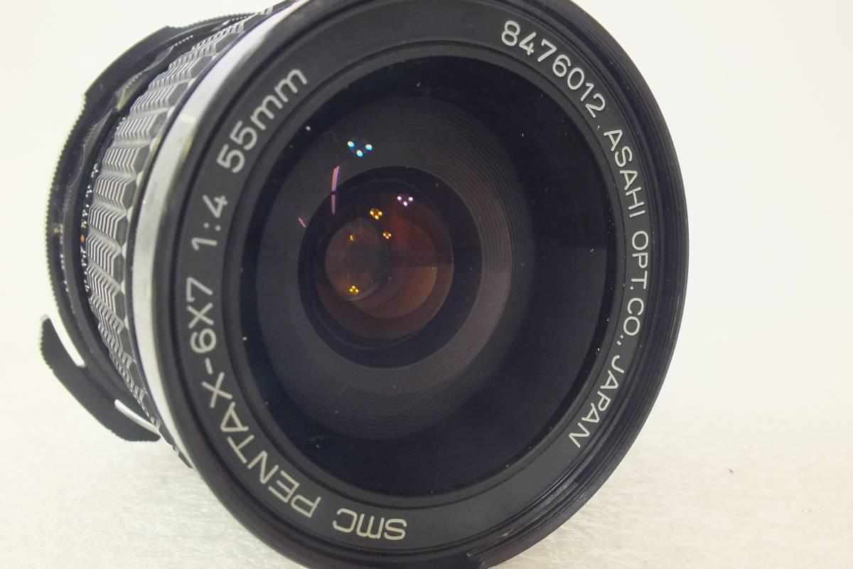 PENTAX SMCP 67 □smc PENTAX 6×7 1:4 55mm ペンタックス 中判カメラ