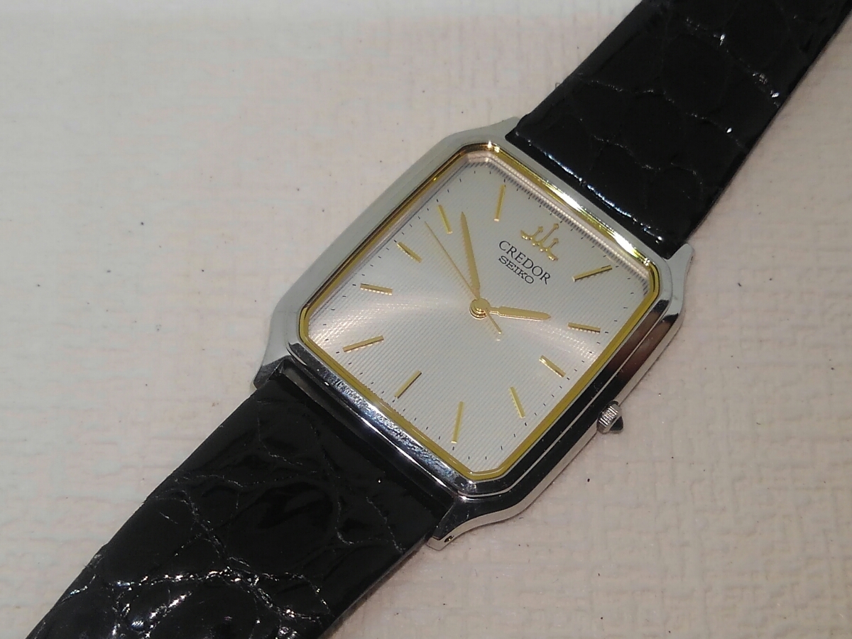 美品 SEIKO CREDOR セイコー クレドール 8J81ー5020 メンズ クォーツ 