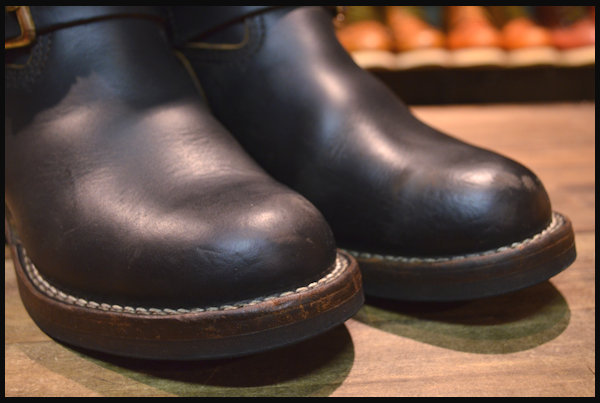 箱付 良品】VIBERG ヴァイバー 83 エンジニア ブーツ 黒 ブラック 