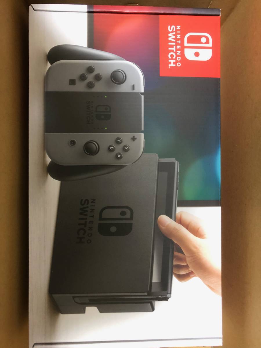 新品・未使用】任天堂 Nintendo Switch Joy-Con グレー ニンテンドー