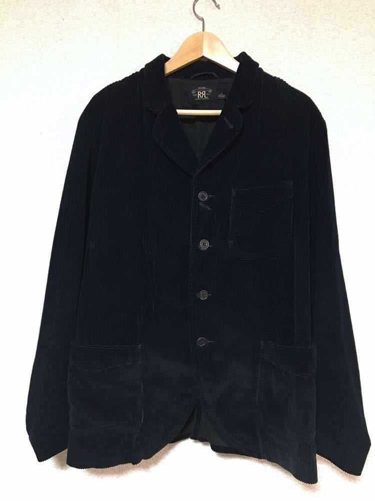 未使用！レア】RRL インディゴ コーデュロイ ジャケット ラルフ