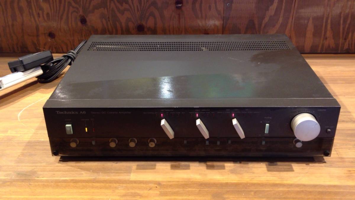 ☆1414☆Technics コントロールプリアンプ SU-A6 テクニクス Technics プリアンプ - チューナー オーディオセット