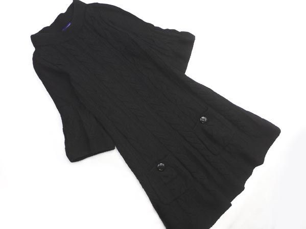  バーバリー ブルーレーベル ウール100% ケーブル編み ローゲージニット ワンピース size38/黒 ikc7(ワンピース)｜売買されたオークション情報、yahooの商品情報をアーカイブ公開 - オークファン 女性用