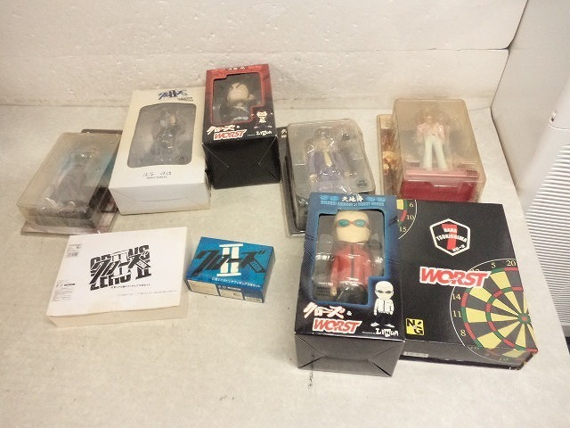 同梱不可 ダイブ 他 クローズ&WORST クレイジーヘッド 天地寿.滝谷 源治 等 同梱不可 クレイジーヘッド CRAZY クローズ&amp;WORST ダイブ 6体セット