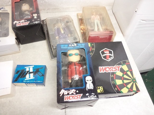 同梱不可 ダイブ 他 クローズ&WORST クレイジーヘッド 天地寿.滝谷 源治 等 同梱不可 クレイジーヘッド CRAZY クローズ&amp;WORST ダイブ 6体セット