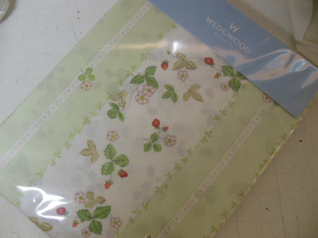 新品未使用品 WEDG WOOD コンフォーターケース 掛け布団カバー ② WEDG